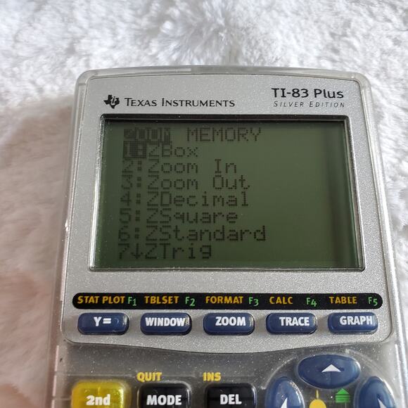 TI 83 Plus Silver Edition Texas Instruments Graphing Calculator - Picture 5 of 9